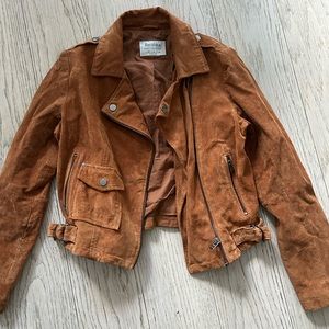 Real leather jacket